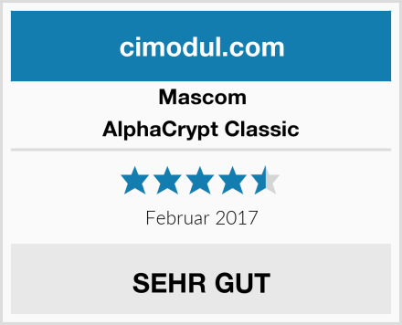 Mascom AlphaCrypt Classic Test