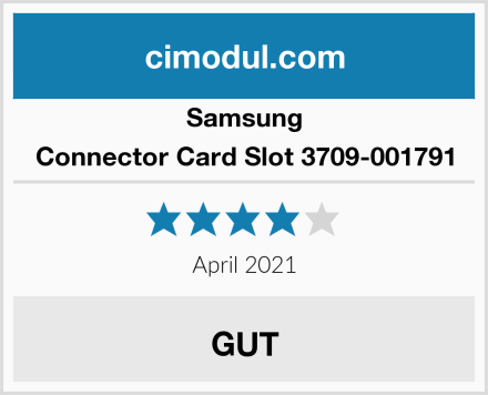 Samsung Connector Card Slot 3709-001791 Test